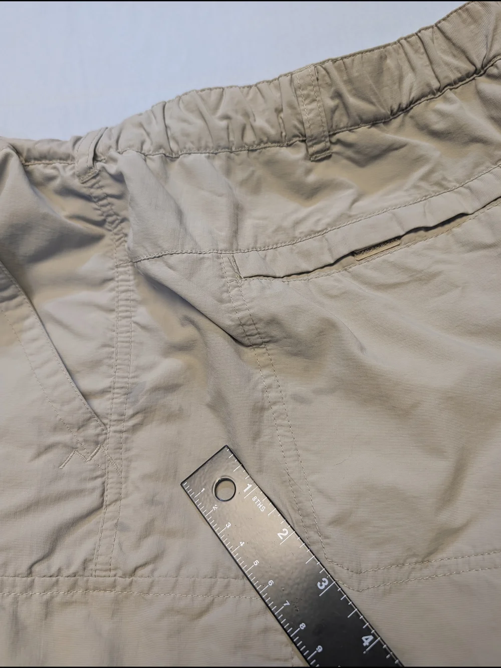 REI Shorts Mens XL Lightweight Outdoors Cargo Hiking UPF 50+ Flawed